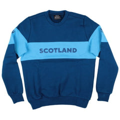 2024-2025 Scotland Rugby Leisure Sweatshirt (Navy) - Kids Product - Sweat Tops Macron