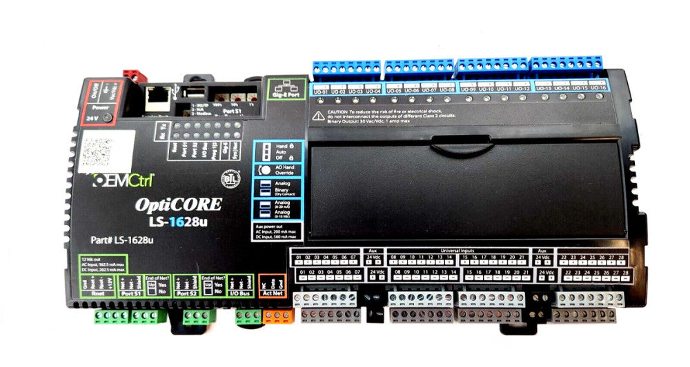 OptiCORE OEMCtrl LS-1628U BACnet HVAC Controller NEW
