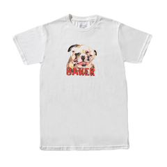 Fluffy Tee - White