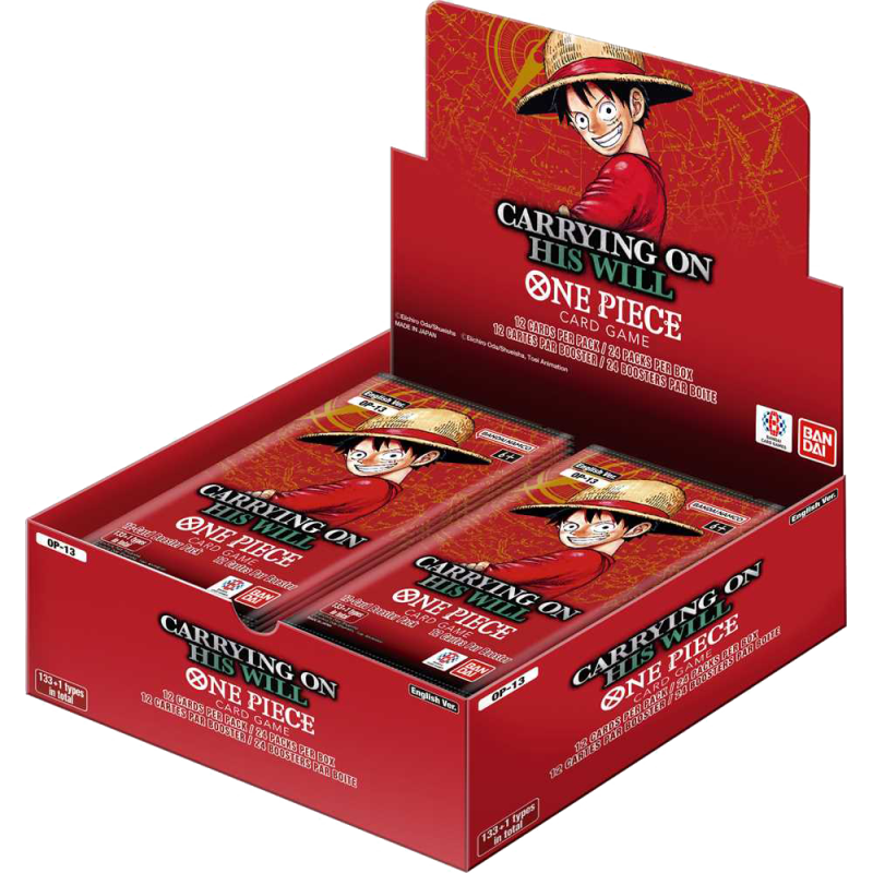 One Piece OP13 Carrying On His Will Booster Box (English)
