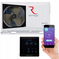 Rotenso 8kW Windmi Monoblock luftvannsvarmepumpe - KlimaTime.no