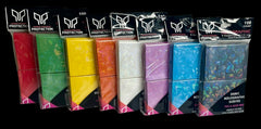 100 Premium Holographic Card Sleeves Precise Fit Holo MTG Pokemon Yugioh Metazoo