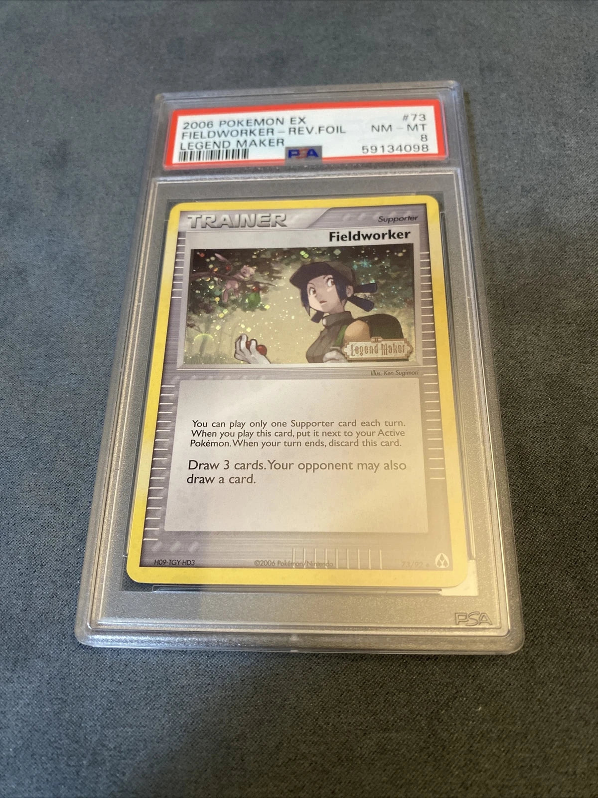 Fieldworker 73/92 Legend Maker Reverse Holo
