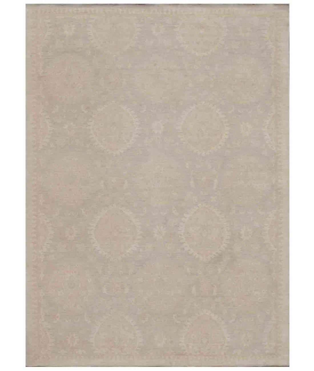 Serenity 9' 10" X 13' 7" Hand Knotted Wool Rug 9' 10" X 13' 7" (300 X 414) / Grey / Wool