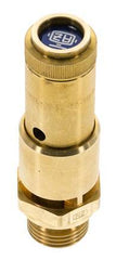 G Soupape de sécurité préréglée en laiton 1/2'' 8 bar (116.03 psi) DN 10