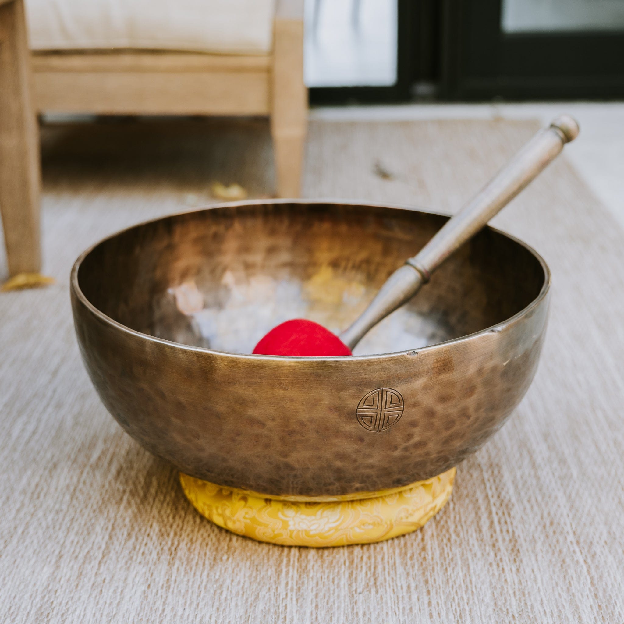 Singing Bowls World's Largest Moon Bowl - Standing Singing Bowl moonbowl980