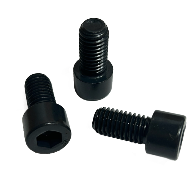 M12-1.75 x 80MM Metric Socket Head Cap Screws - Plain Finish - 10 Pack