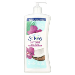 St. Ives Body Lotion Soft-Silky Coconut Milk and Orchid Extract 21oz (3 Pack) - Personal Care > Skin & Moisturizer