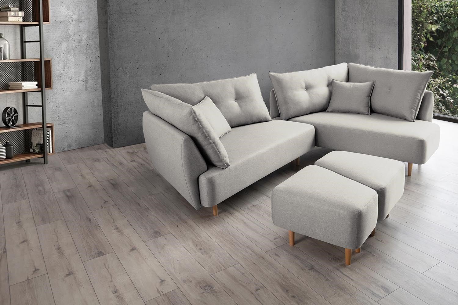 Modulares Sofa Mike mit Schlaffunktion - Livom