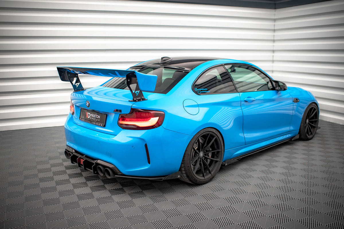 Maxton Design - Street Pro Flaps Heckansatz Diffusor +Flaps für BMW M2 F87 - Aerowerk.