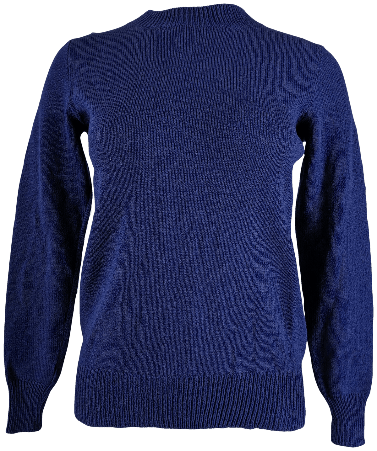 Colbalt Blue Crewneck Sweater by Adolfo