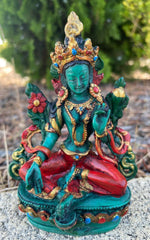 Green Tara Statue-Goddess-Resin Statue
