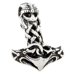 Thors Hammer Schmuck Anhänger 925er Silber - Thorhammer - 33x27mm