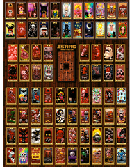 The Binding of Isaac Tarot Cards Wall Poster - Nicalis Store powered by Hypergun