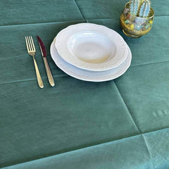 Tovaglia Tnt Verde Airspun cm. 120X120 - 100 pz.