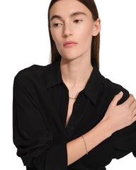 Tom Wood Rope Bracelet 7.7 Armbånd Sølv - modostore.no