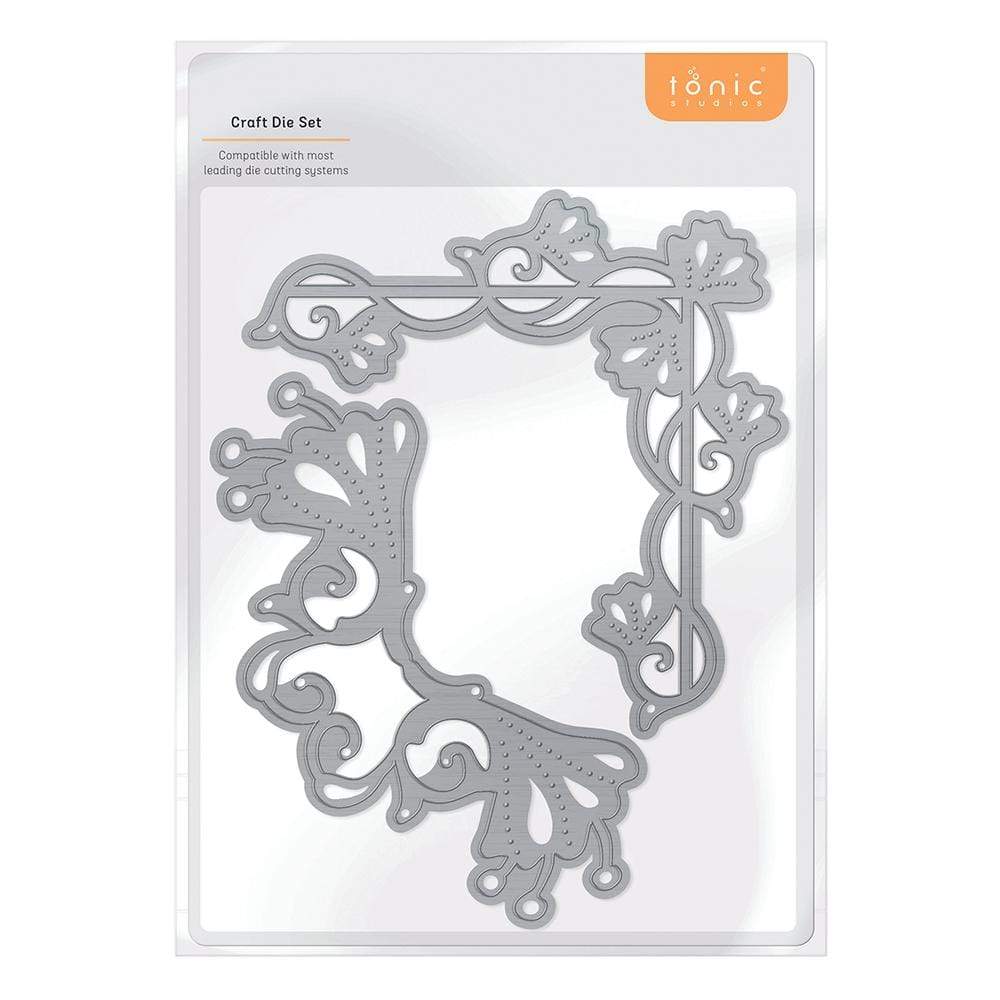 Tonic Studios - Climbing Clematis Corners Die Set - 4451E