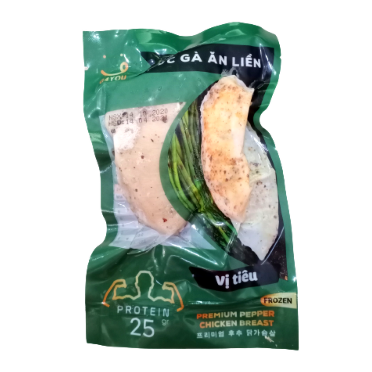 Ức gà vị tiêu G4YOU 100g
