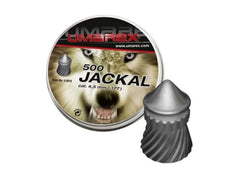 plombs spirales Jackal 4.5mm umarex - boîte de 500 plombs à forme pointue spirale pour meilleure précision.