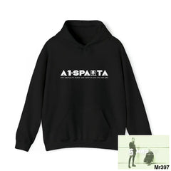 Unisex A-Sparta Hergest Assassination (Poison) He’s Undercover SAS Heavy Blend™ Hooded Sweatshirt Hoodie
