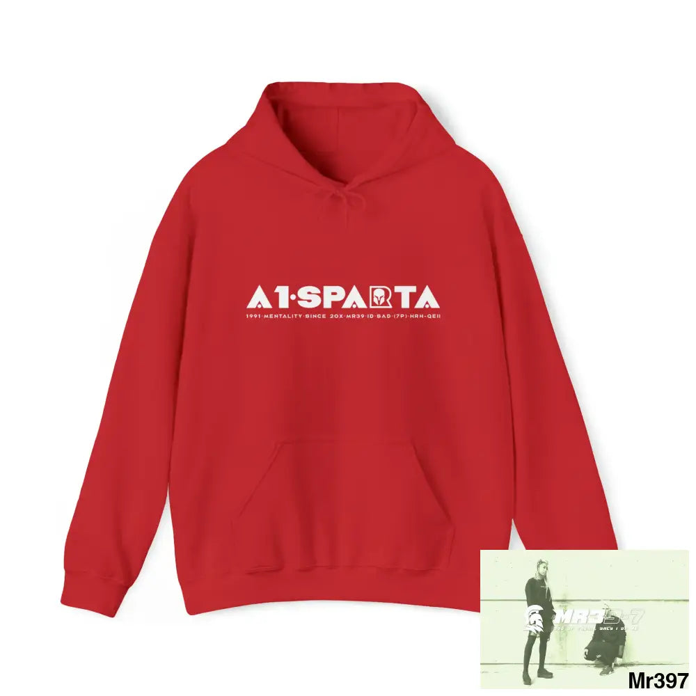 Unisex A-Sparta Hergest Assassination (Poison) He’s Undercover SAS Heavy Blend™ Hooded Sweatshirt Hoodie