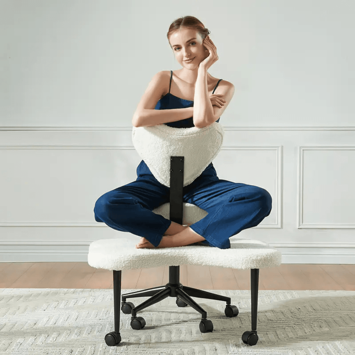 Valcero Comfort Zitstoel Voor Werk - VelvetRoots