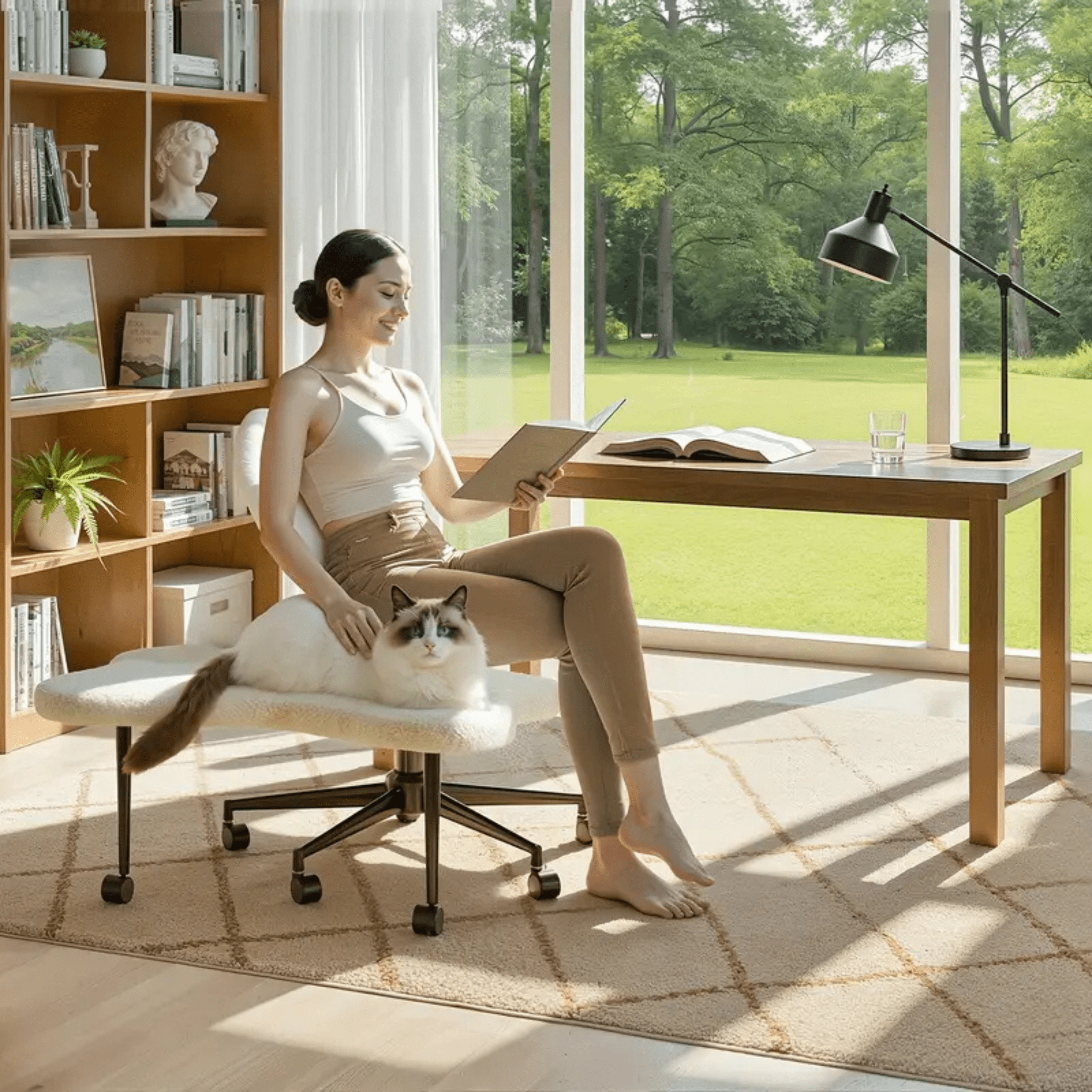 Valcero Comfort Zitstoel Voor Werk - VelvetRoots