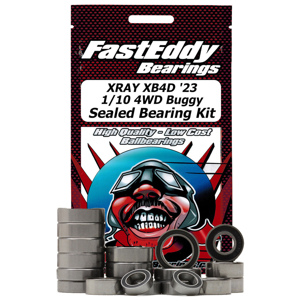 XRAY XB4D ’23 1/10 4WD Buggy Sealed Bearing Kit