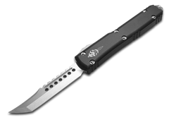Microtech Knives, LLC™ Ultratech S/E OTF 119-10S Black Aluminum Premium Stainless Steel Pocket Knife