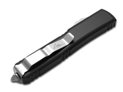 Microtech Knives, LLC™ Ultratech S/E OTF 119-10S Black Aluminum Premium Stainless Steel Pocket Knife