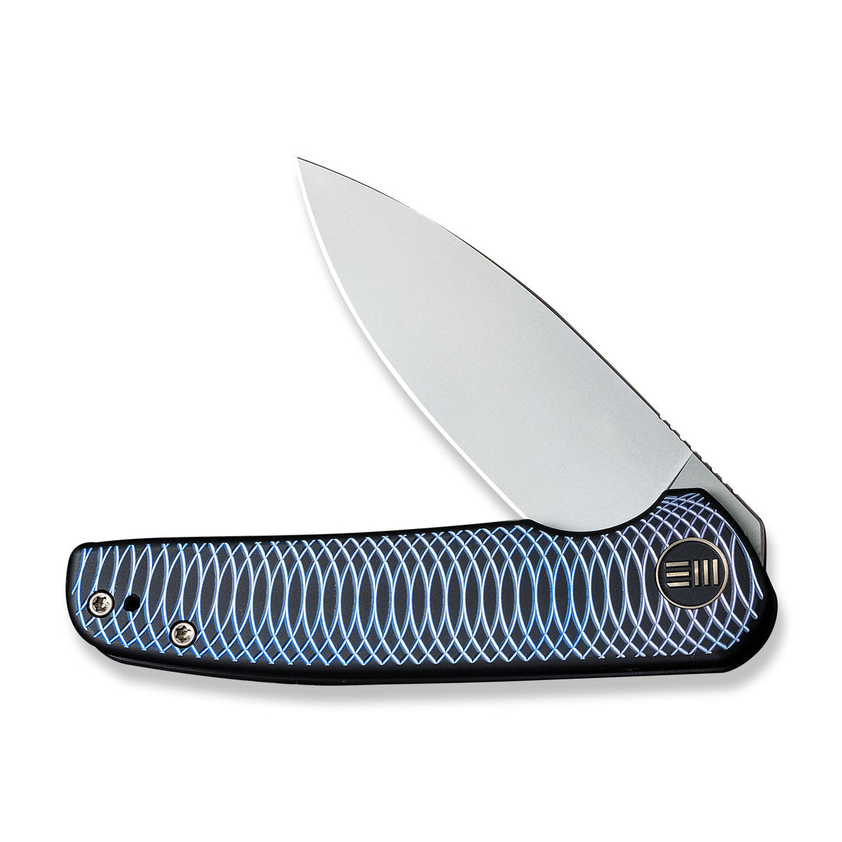 WE Knife Co., Ltd™ Shakan Frame Lock WE20052C-1 Blue 6AL4V Titanium CPM 20CV Stainless Steel Pocket Knife
